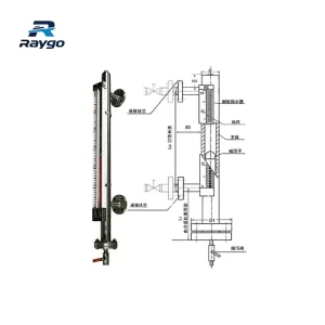 Marine Magnetic Float Level Gauge-UHZ