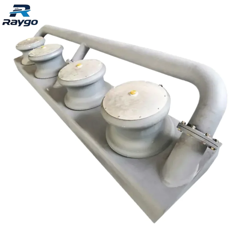 Quadruple-Roller Fairlead