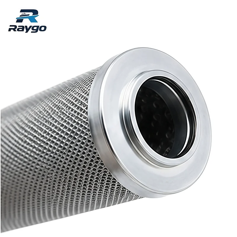 Marine Fiberglass Pleated Oil Filter Element