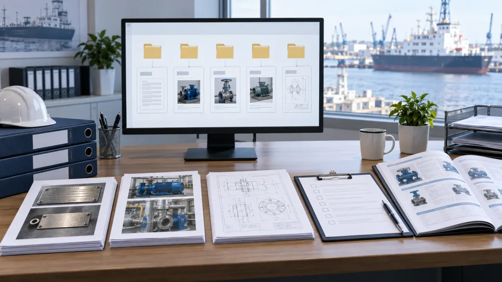 How to organize a marine equipment RFQ and attachments