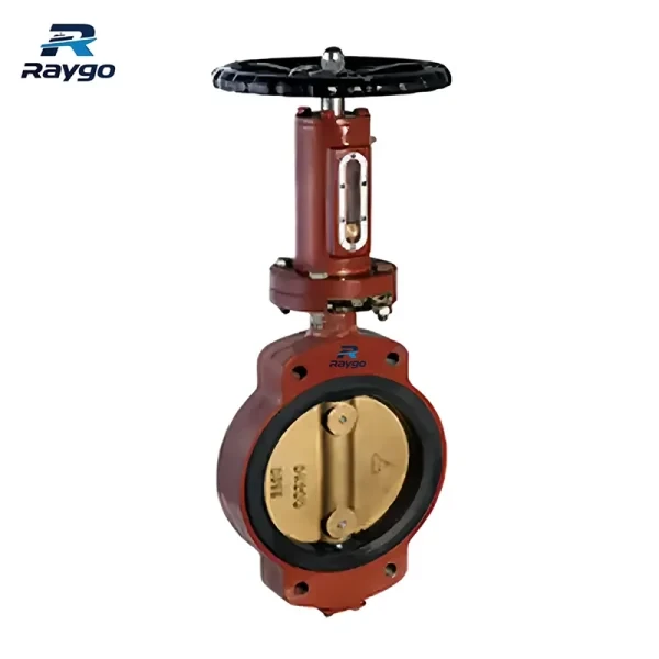 Marine butterfly valve for ballast and seawater systems